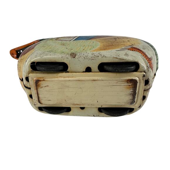 Vintage Daiya Tin Litho Duck Toy Bobbing Head Made in Japan Miss lower bill - Picture 6 of 7